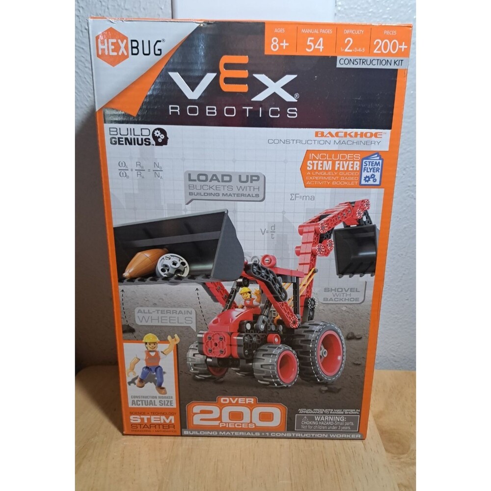 BRAND NEW SEALED HexBug VEX Robotics Backhoe Construction Kit
